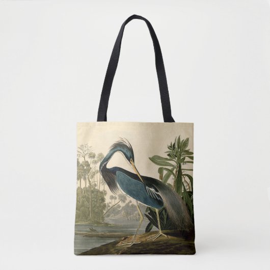 Audubon Louisiana Heron Birds America Art Tasche (Vorderseite)