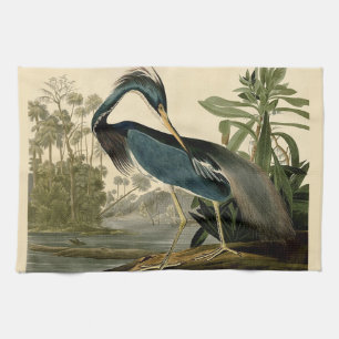 Audubon Louisiana Reiher Birds America Kunst Handtuch
