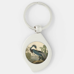 Audubon Louisiana Reiher Birds America Kunst Schlüsselanhänger