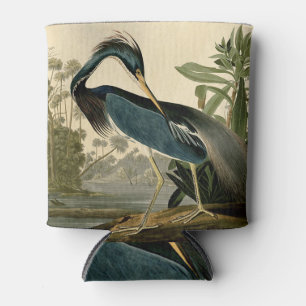 Audubon Louisiana Reiher Vögel Amerika Kunst Dosenkühler