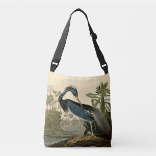 Audubon Louisiana Reiher Vögel Amerika Kunst Tragetaschen Mit Langen Trägern