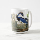 Audubon Louisiana Reiher-Vogel-Tier-Tier-Tasse Kaffeetasse (VorderseiteRechts)
