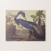 Audubon Lousiana Heron on Coastal Marsh Land Puzzle (Horizontal)