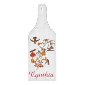 Audubon Mango Hummingbird in Gem Colors Schneidebrett (Vorderseite)