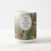 Audubon Meadowlark Botanische Print Kaffeetasse (Mittel)