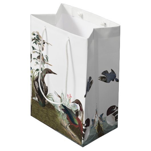 Audubon Mittlere Geschenktüte (Vorderseite Schrägansicht)