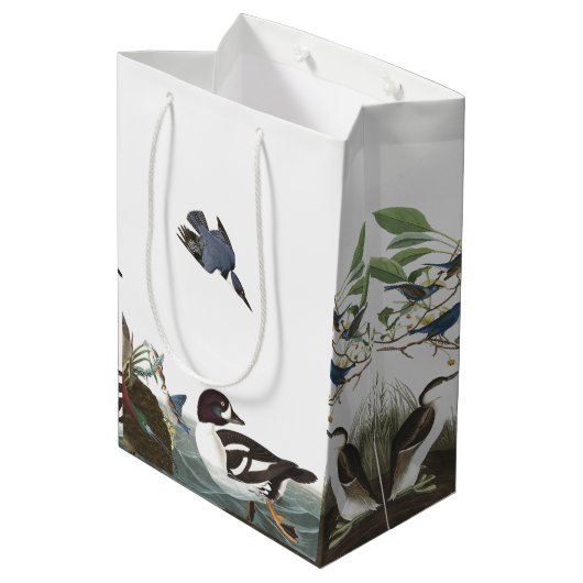 Audubon Mittlere Geschenktüte (Rückseite Schrägansicht)