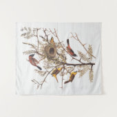 Audubon Orchard Oriole in Honey Locust Wandteppich (Vorderseite (Horizontal))