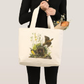 Audubon OstMeadowlard Jumbo Stoffbeutel (Vorderseite (Produkt))