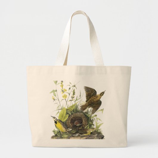 Audubon OstMeadowlard Jumbo Stoffbeutel (Vorne)