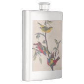 Audubon Painted Bunting Bird Wildlife Flachmann (Rechts)