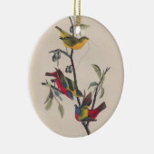 Audubon Painted Bunting Bird Wildlife Keramik Ornament (Rechts)