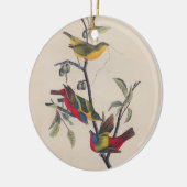 Audubon Painted Bunting Bird Wildlife Keramik Ornament (Links)