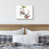 Audubon Painted Bunting Bird Wildlife Leinwanddruck (Insitu (Schlafzimmer))