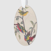 Audubon Painted Bunting Bird Wildlife Ornament (Vorderseite)