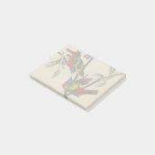 Audubon Painted Bunting Bird Wildlife Post-it Klebezettel (angewinkelt)