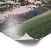 Audubon Park Sunset Fotodruck (Ecke)