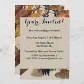 Audubon Pileated Woodpecker Bird Malerei Einladung (Vorne/Hinten)