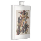 Audubon Pileated Woodpecker Bird Malerei Flachmann (Rechts)