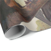 Audubon Pileated Woodpecker Bird Malerei Geschenkpapier (Rolleneckpunkt)