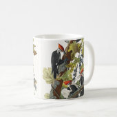 Audubon Pileated Woodpecker Bird Malerei Kaffeetasse (VorderseiteRechts)