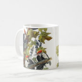 Audubon Pileated Woodpecker Bird Malerei Kaffeetasse (Vorderseite Links)