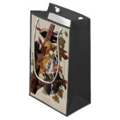 Audubon Pileated Woodpecker Bird Malerei Kleine Geschenktüte (Vorderseite Schrägansicht)