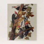 Audubon Pileated Woodpecker Bird Malerei Puzzle (Vertikal)
