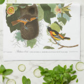 Audubon Platte 12 Baltimore Oriole Handtuch (Gefaltet)