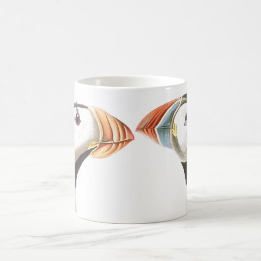 Audubon Puffin-Vogel-Tier-Tier-Tasse Kaffeetasse (Mittel)
