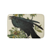 Audubon Raven Bird Classic Artwork Badematte (Vorderseite)
