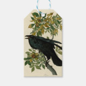 Audubon Raven Bird Classic Artwork Geschenkanhänger (Vorderseite)