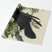 Audubon Raven Bird Classic Artwork Geschenkpapier (Ungerollt)
