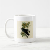 Audubon Raven Bird Classic Artwork Kaffeetasse (Links)