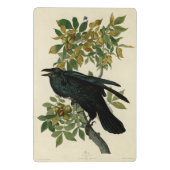 Audubon Raven Bird Classic Artwork Mini Klemmbrett (Rückseite)