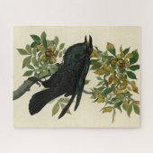 Audubon Raven Bird Classic Artwork Puzzle (Horizontal)