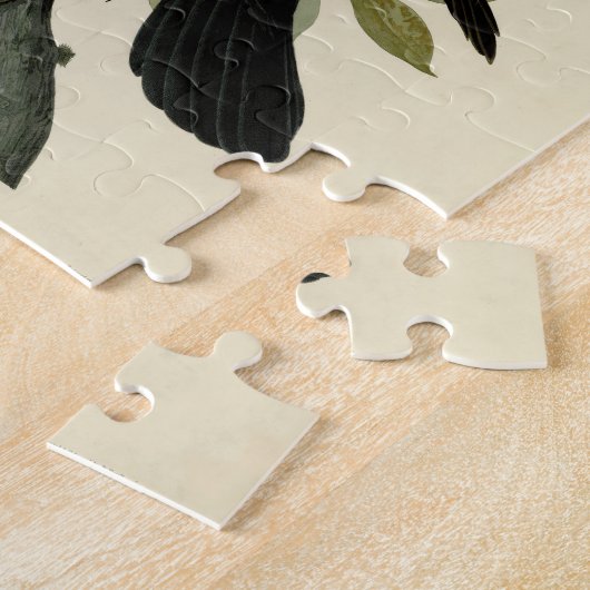 Audubon Raven Bird Classic Artwork Puzzle (Seite)