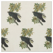 Audubon Raven Bird Classic Artwork Stoff (Muster)
