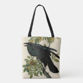 Audubon Raven Bird Classic Artwork Tasche (Rückseite)