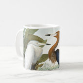 Audubon: Rötlicher Reiher oder lila Reiher Kaffeetasse (Vorderseite Links)