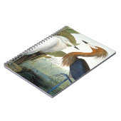 Audubon: Rötlicher Reiher oder lila Reiher Notizblock (Linke Seite)