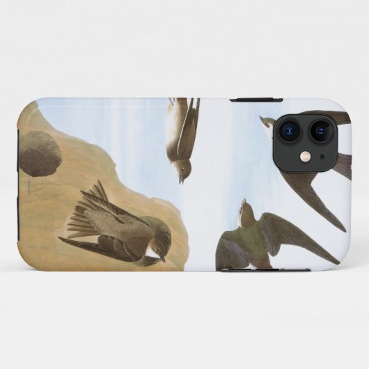 Audubon: Schwalben Case-Mate iPhone Hülle (Rückseite (Horizontal))
