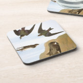 Audubon: Schwalben Getränkeuntersetzer (Linke Seite)