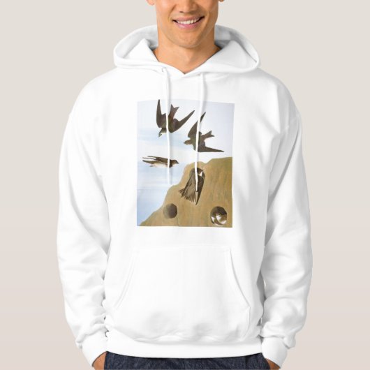 Audubon: Schwalben Hoodie (Vorderseite)