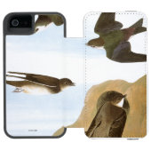 Audubon: Schwalben Incipio iPhone Geldbeutel-Hülle (Folio Geöffnet)