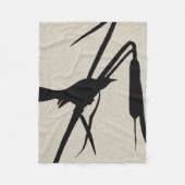 Audubon Silhouette II Fleecedecke (Vorderseite)