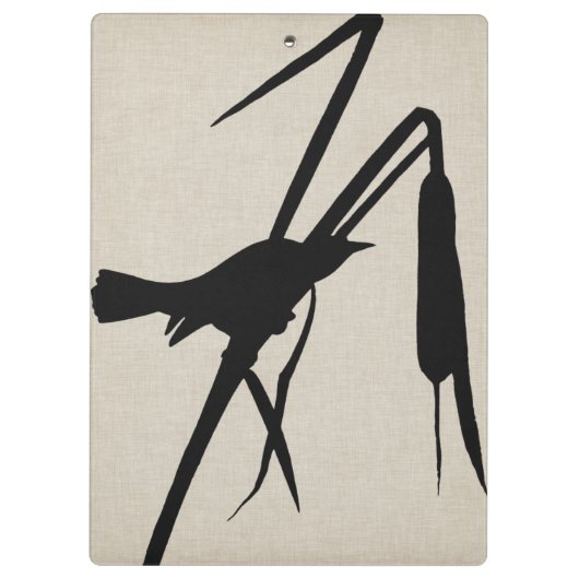 Audubon Silhouette II Klemmbrett (Rückseite)