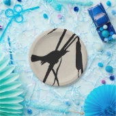 Audubon Silhouette II Pappteller (Party)