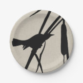Audubon Silhouette II Pappteller (Vorderseite)