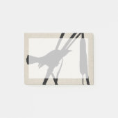 Audubon Silhouette II Post-it Klebezettel (Vorderseite)